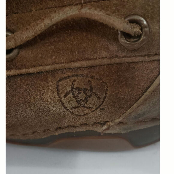 Ariat Men's Holbrook leather Boots Chukka moccasin distressed. Size 9.5 - Picture 3 of 10